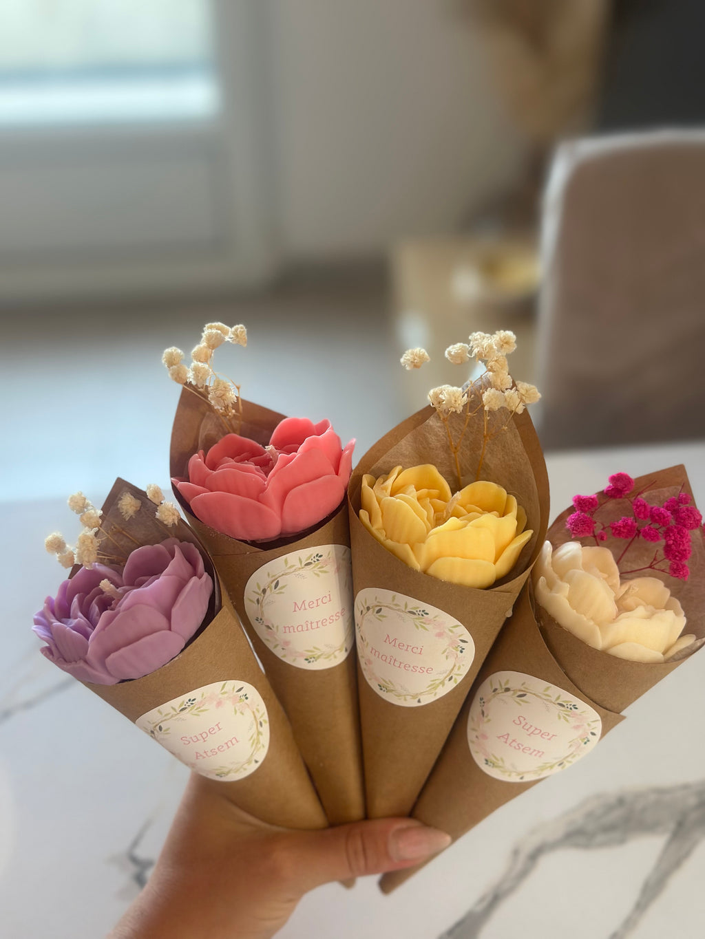 Fleur individuele merci maîtresse