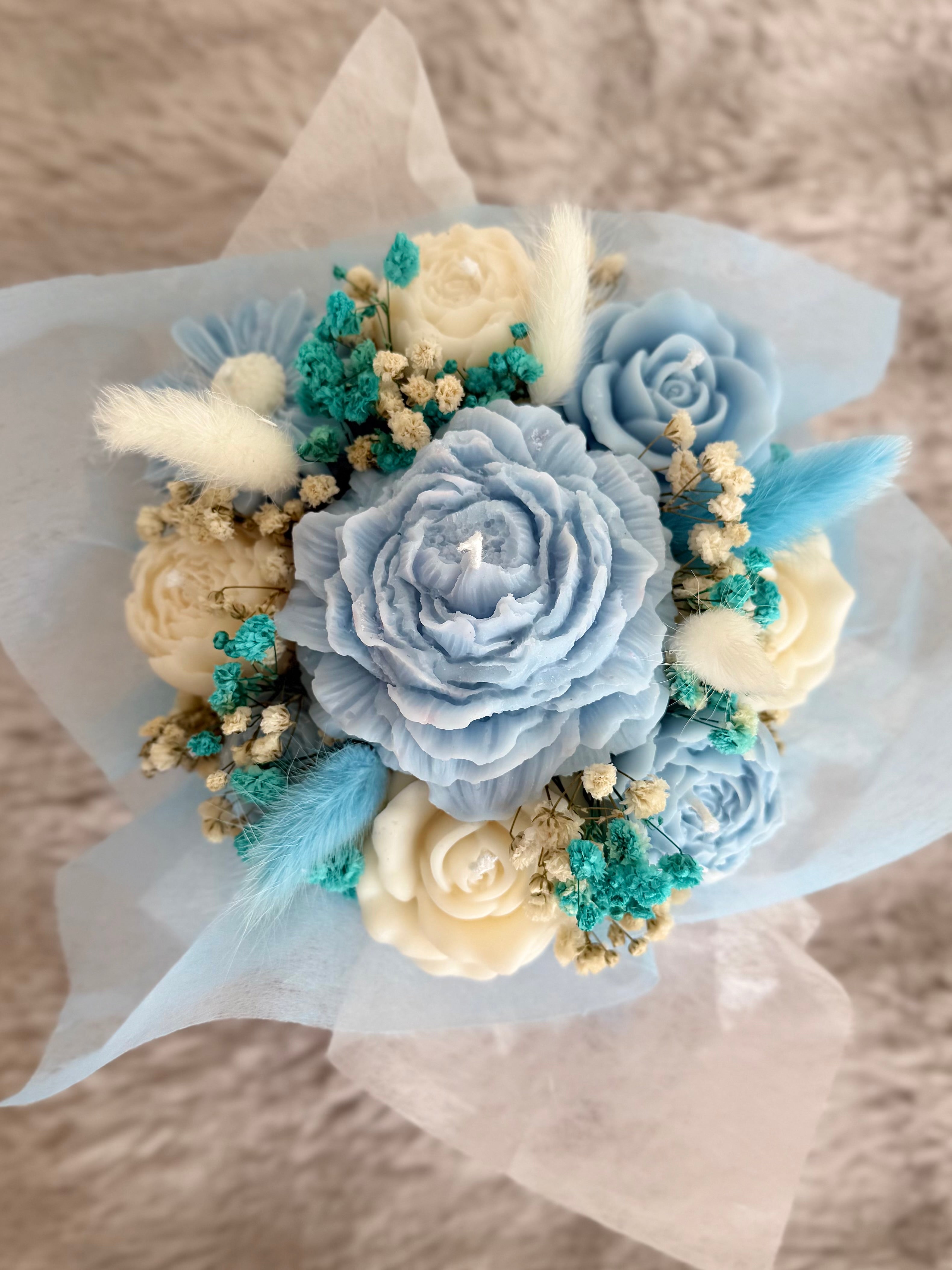 Pot de 8 bougies fleurs – Parfum Coco