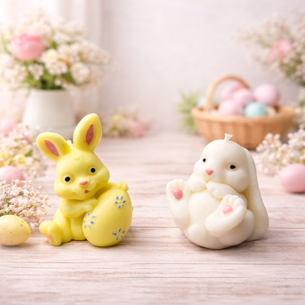 Duo lapins de pâques