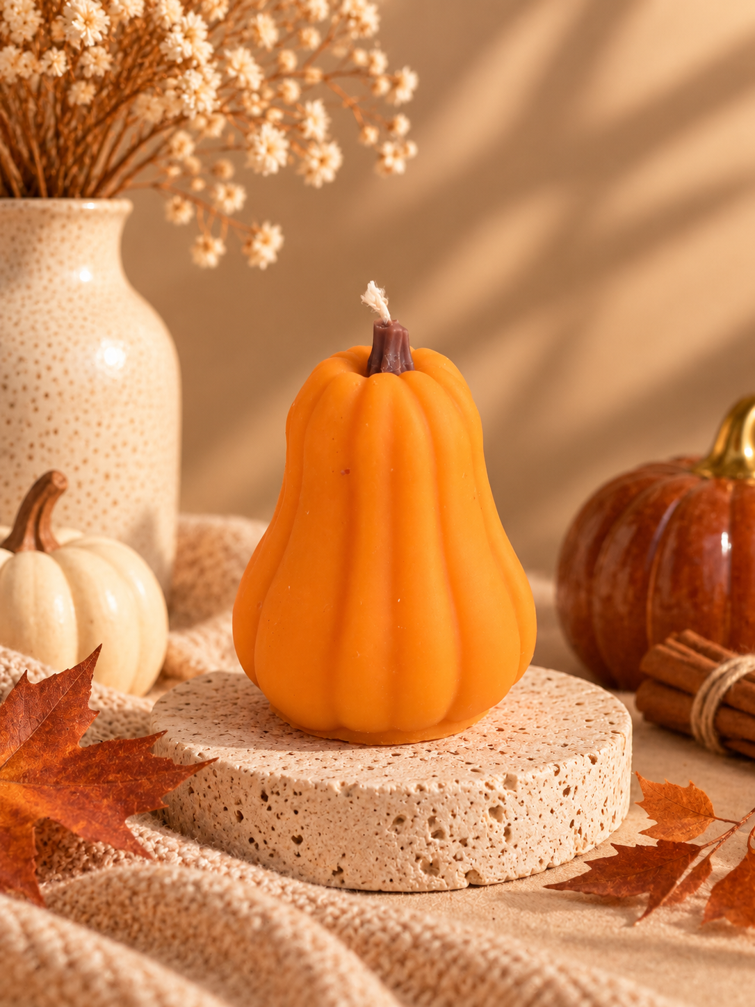 Bougie Courge – Parfum Spiced Pumpkin