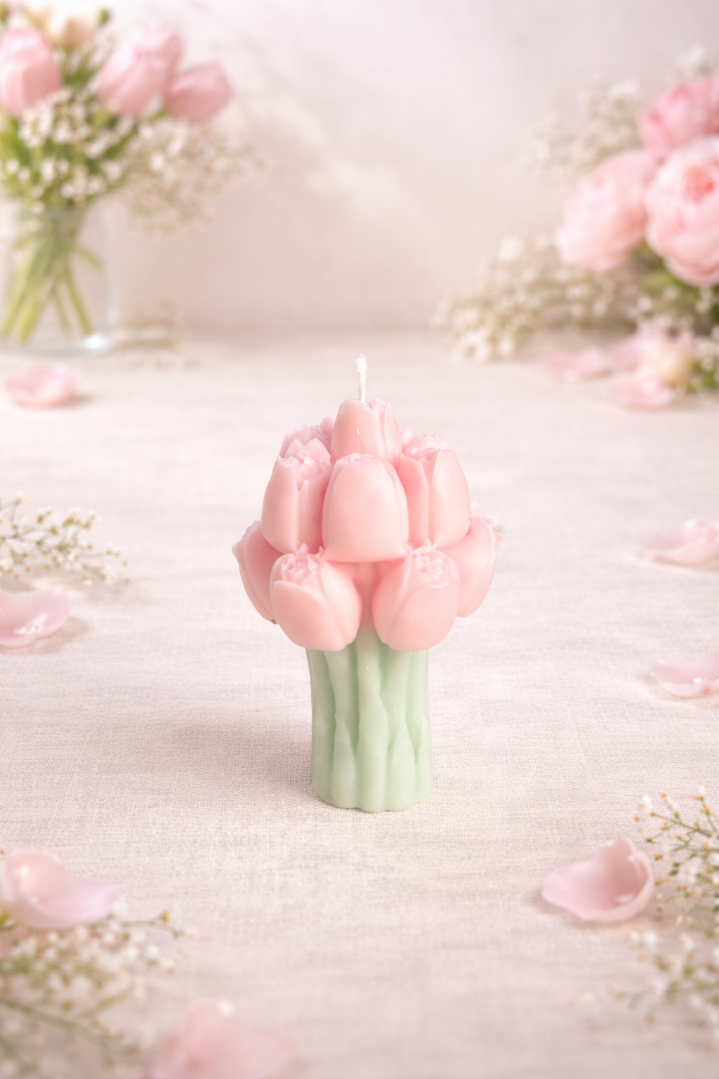 Bougie tulipe - Parfum Hibiscus