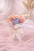 Pot de 8 bougies fleurs  - Parfum fleur de cerisier