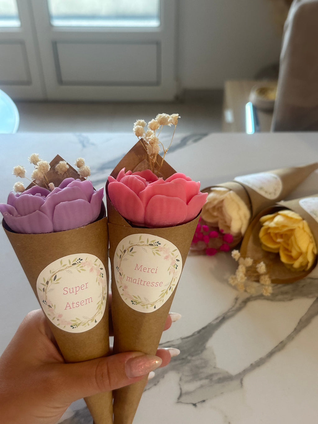 Fleur individuele merci maîtresse