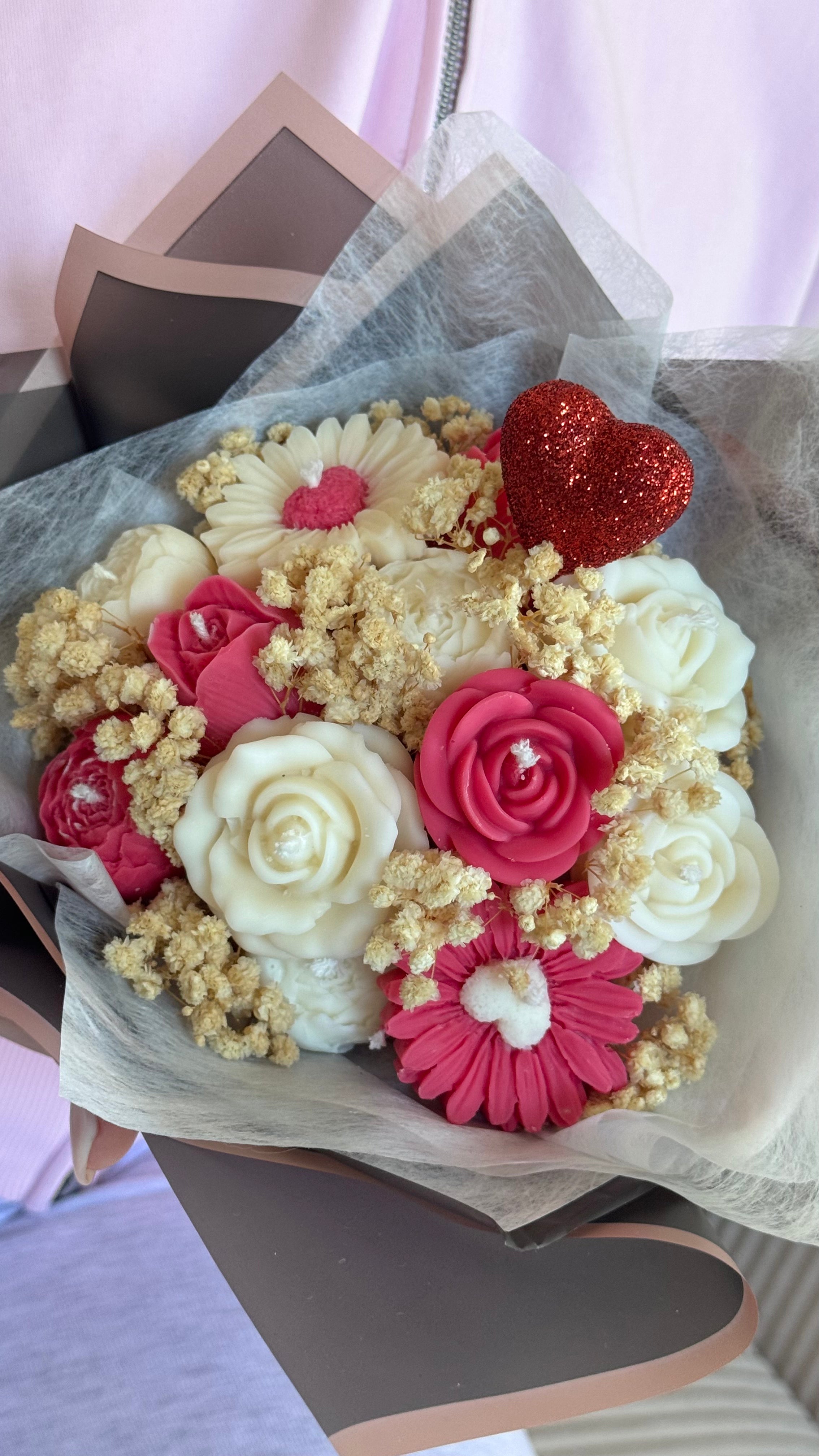 Bouquet de bougies florales