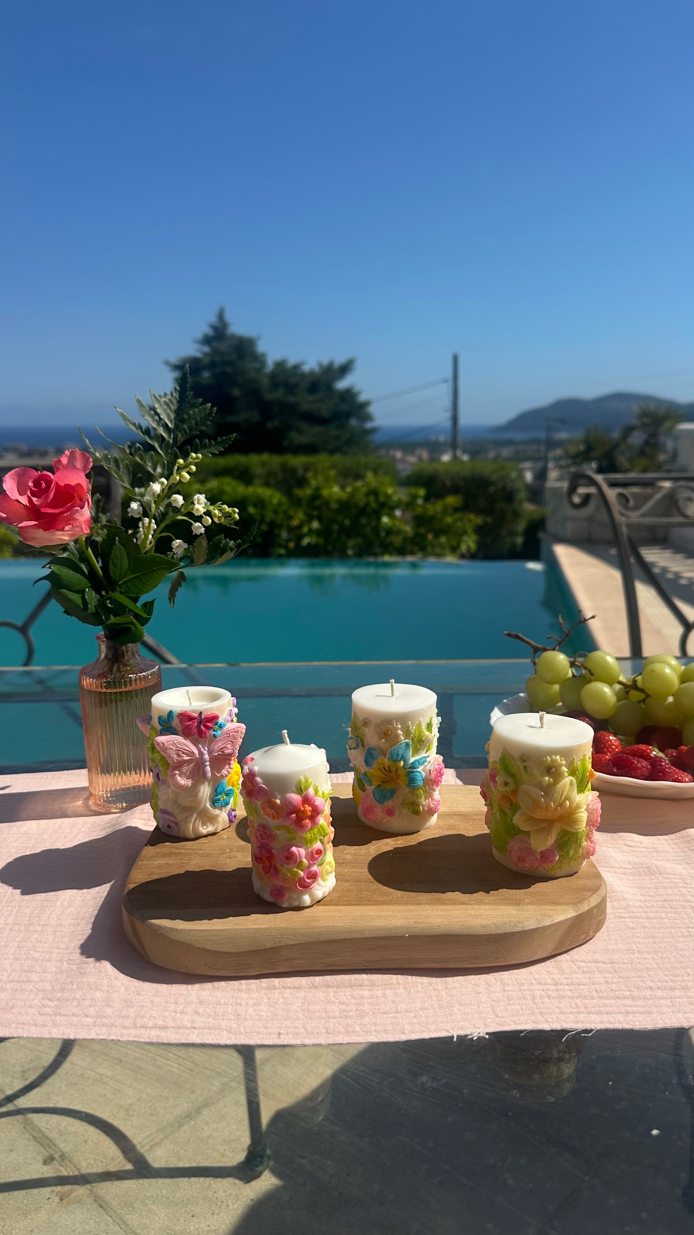 Atelier peinture sur bougie