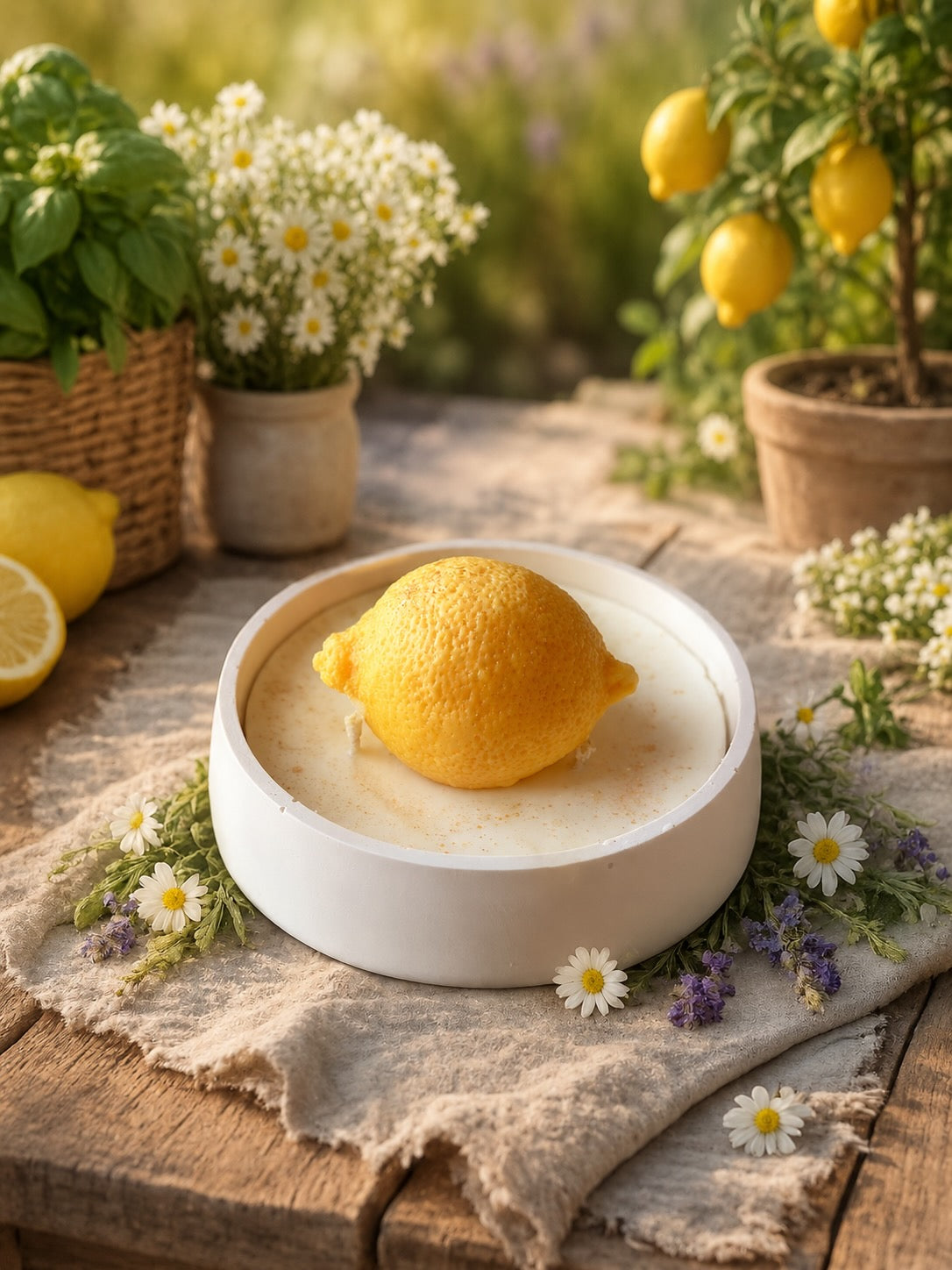 Bougie citronnelle - Anti moustique